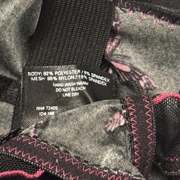 Victoria's Secret Butterfly VTG Corset Top Satin Lingerie Silky Thong Pajama Set - Picture 15 of 17